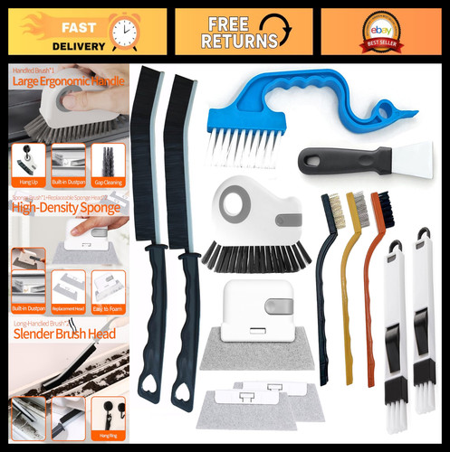 13pcs crevice cleaning brush - 13pcs,